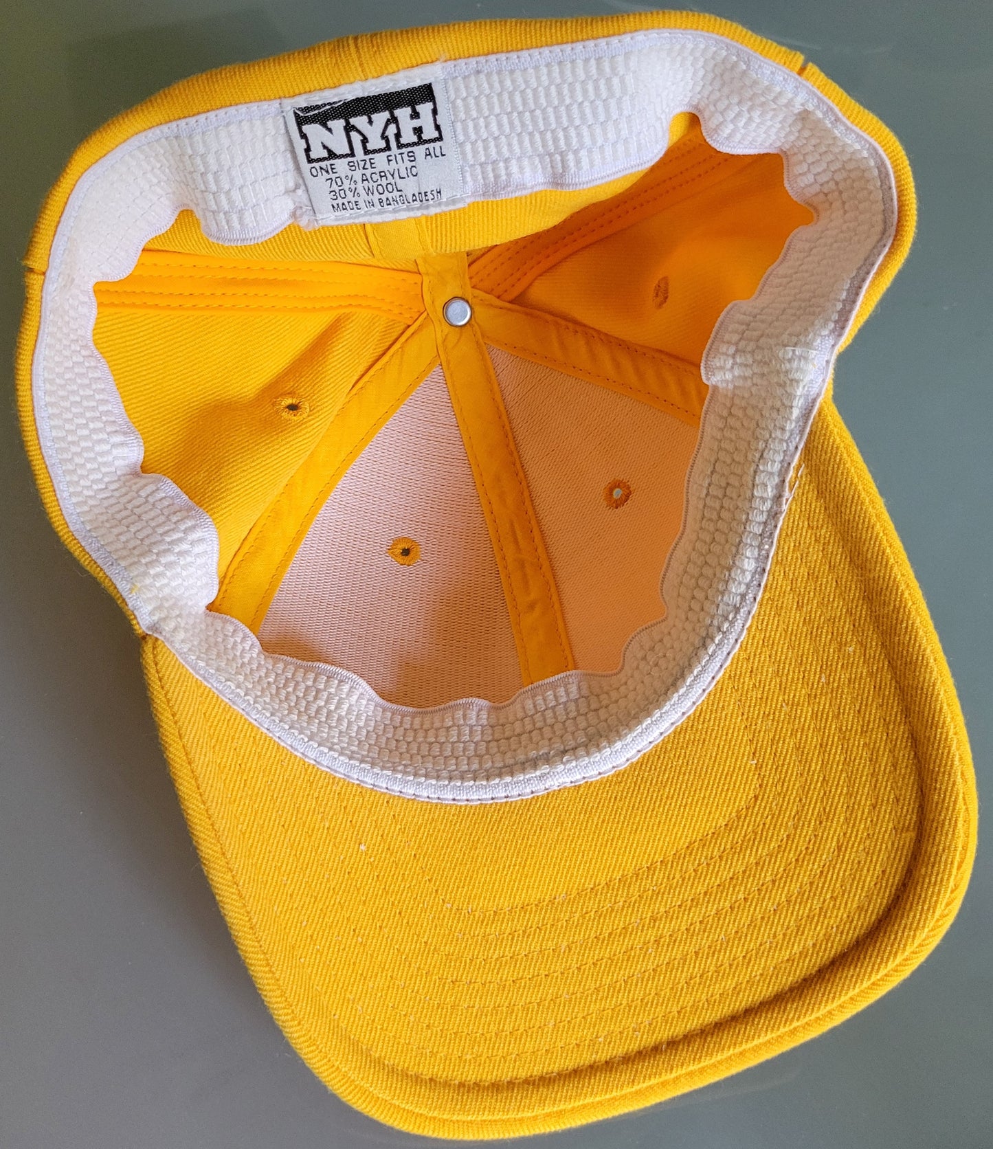 Men's Yellow Hat/Cap
