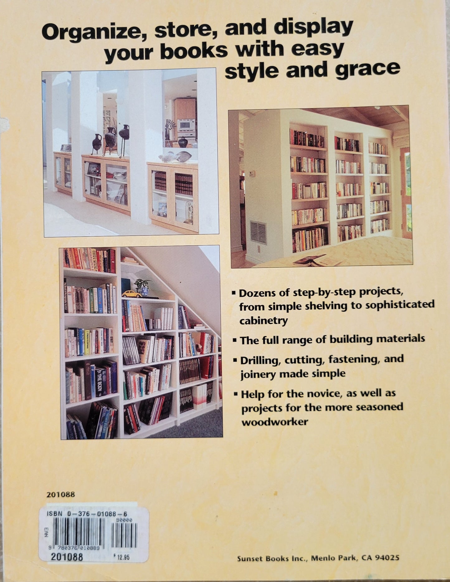 Bookshelves & Cabinets by Berman, Stacey - Sunset Books