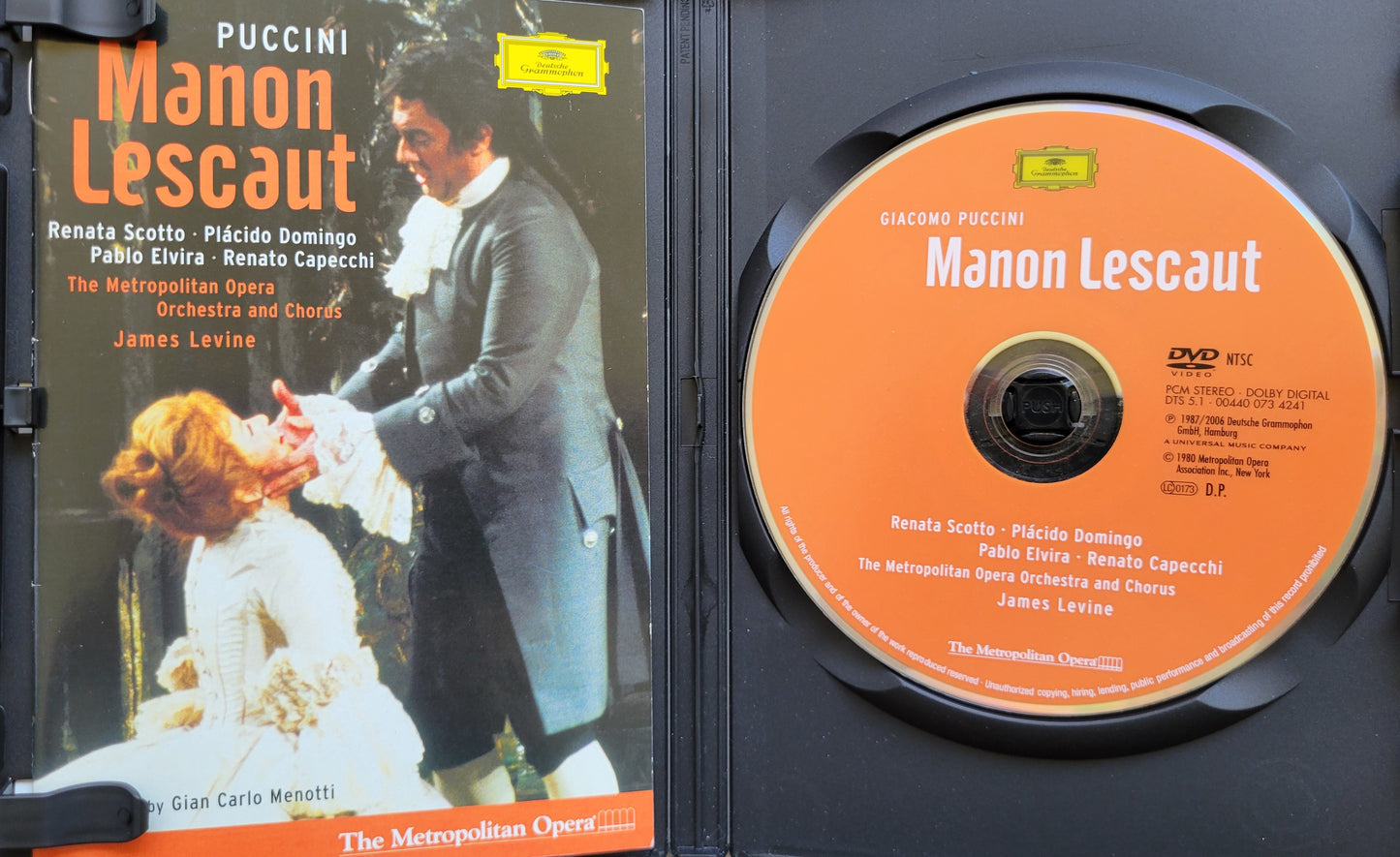3. DVD - Puccini: Manon Lescaut (Opera)
