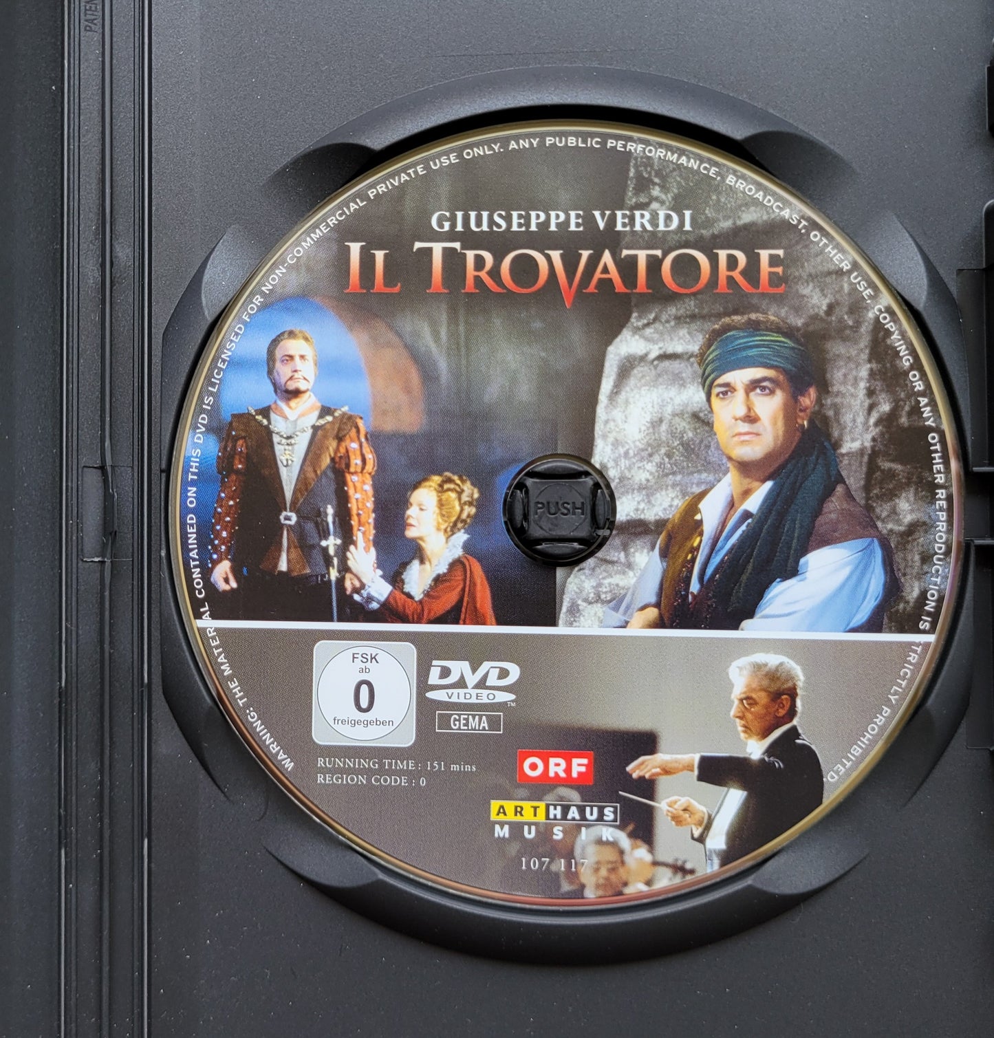 9. DVD - Giuseppe Verdi: Il Trovatore (Opera)