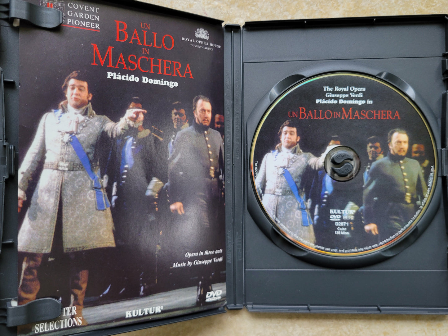 9. DVD - Giuseppe Verdi: Un Ballo in Maschera (Opera)