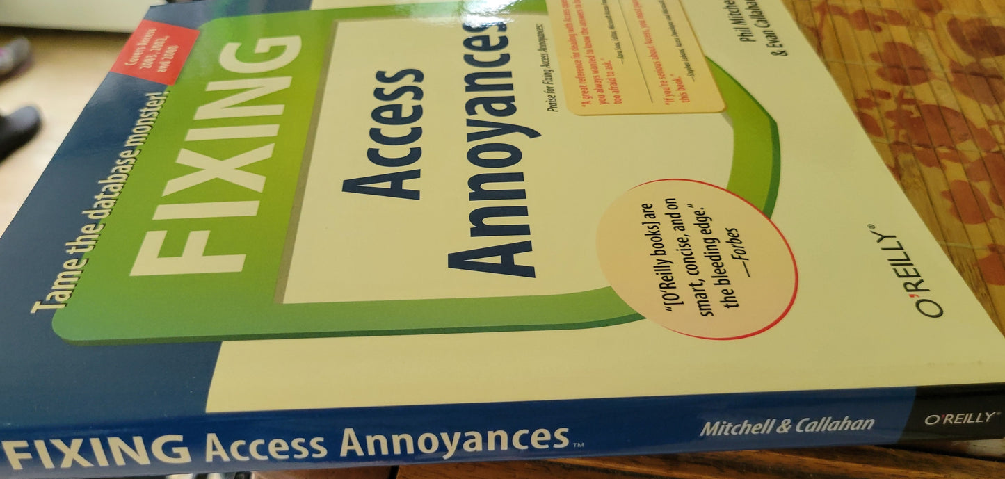 Vintage - Fixing Access Annoyances