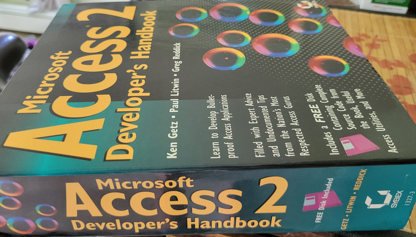 Vintage - Microsoft Access 2 Developer's Handbook
