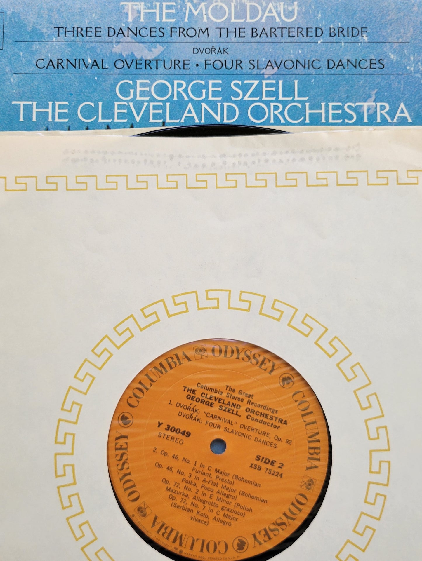 LP Record - Smetana: The Moldau, Three Dances from the Bartered bride