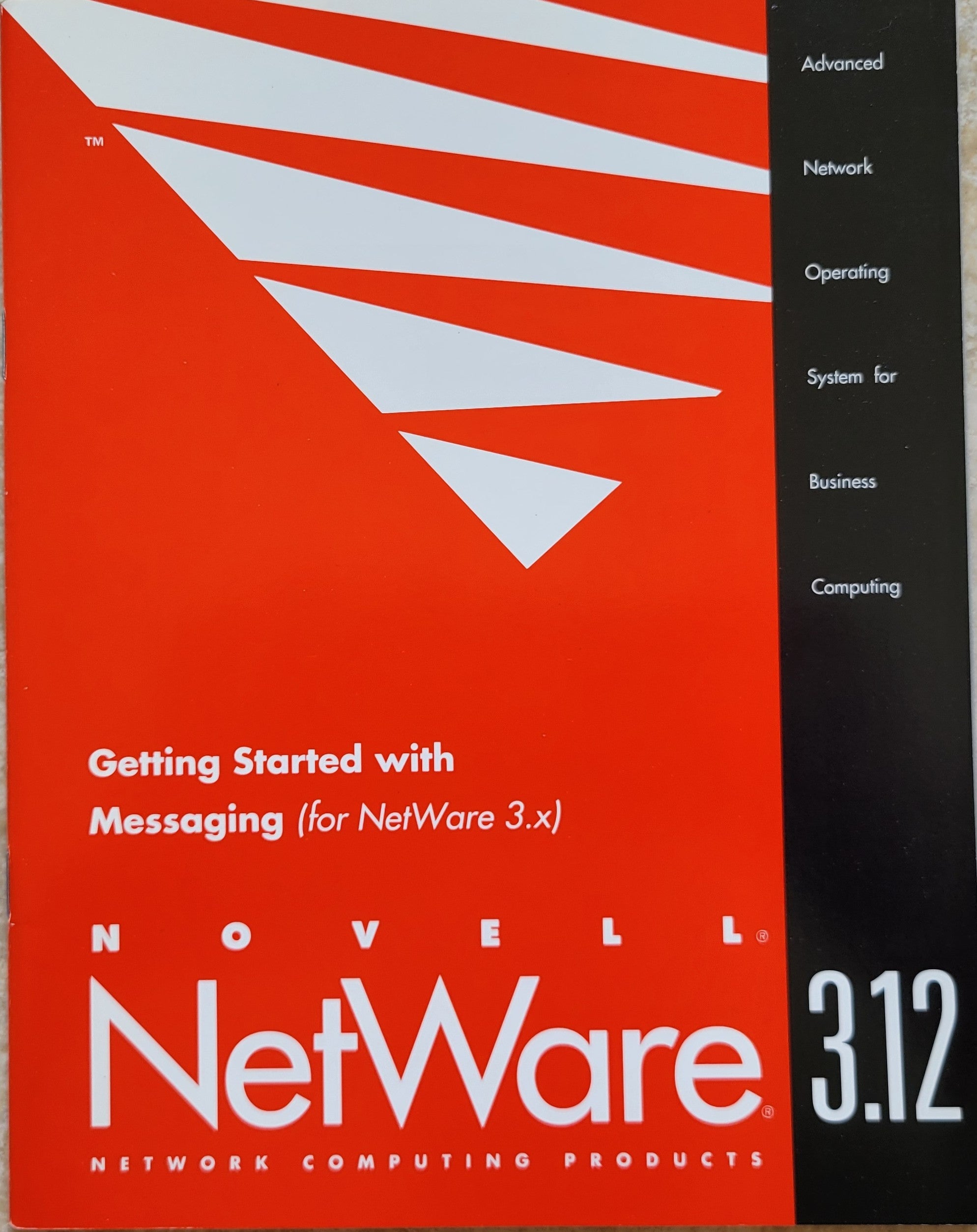 Vintage - NOVELL NetWare Getting Started with Messaging – Yookstore
