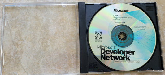 1. Microsoft Developer Network: Multi-Windows OS, SDKs, and Tools, 1996
