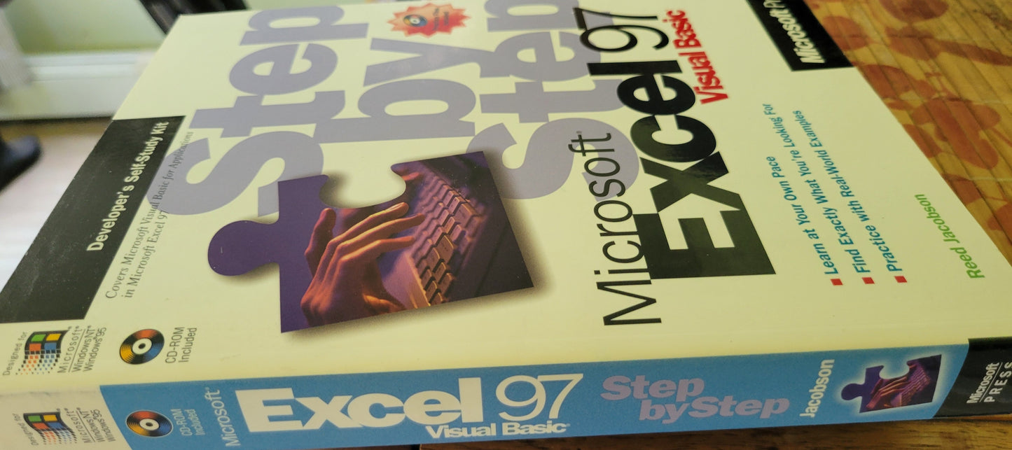 Vintage - Microsoft Excel 97 Visual Basic Step by Step