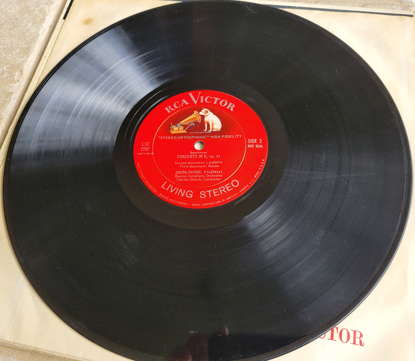 3. LP Record - Beethoven: Violin Concerto