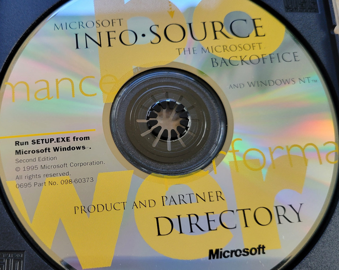 Vintage CD - Microsoft Info-Source