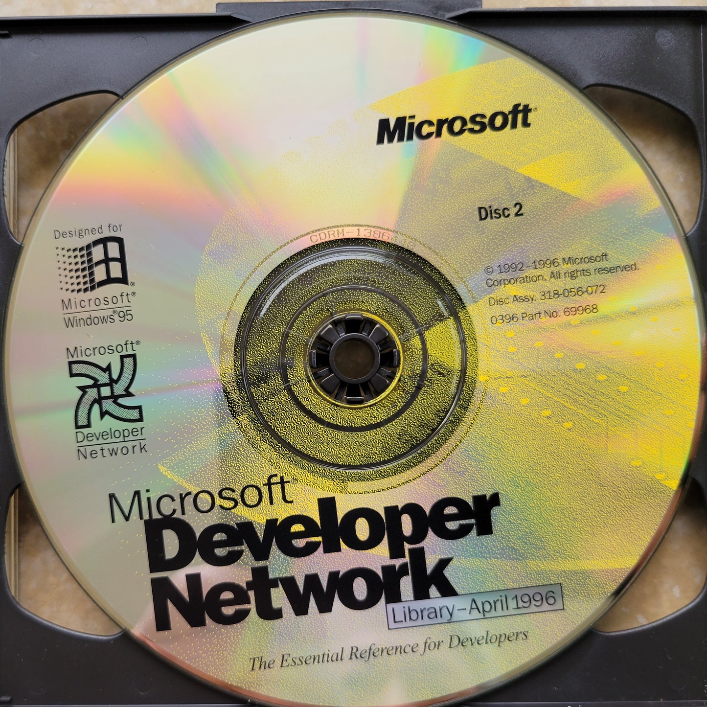 Vintage - Microsoft Developer Network Library, 2 CDs, 1996