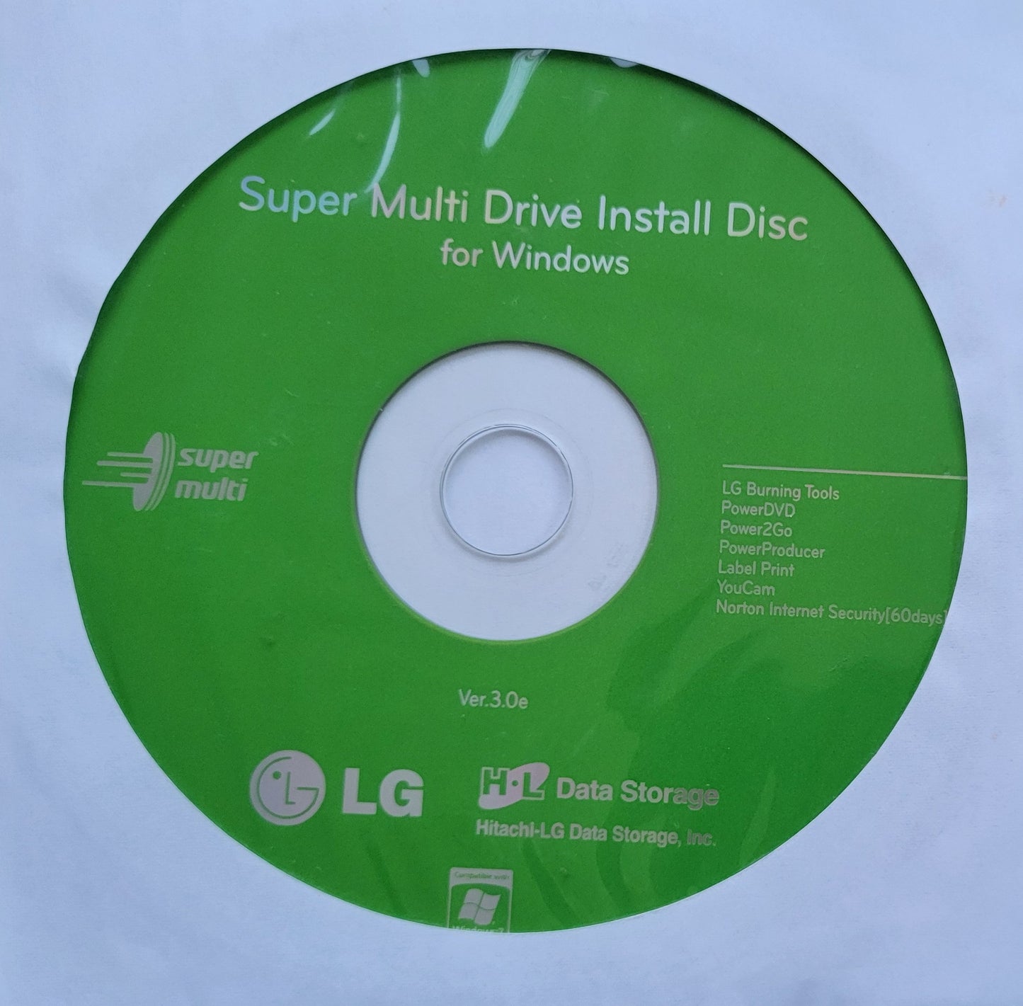 LG Super Multi Drive Install Disc for Windows, 2009