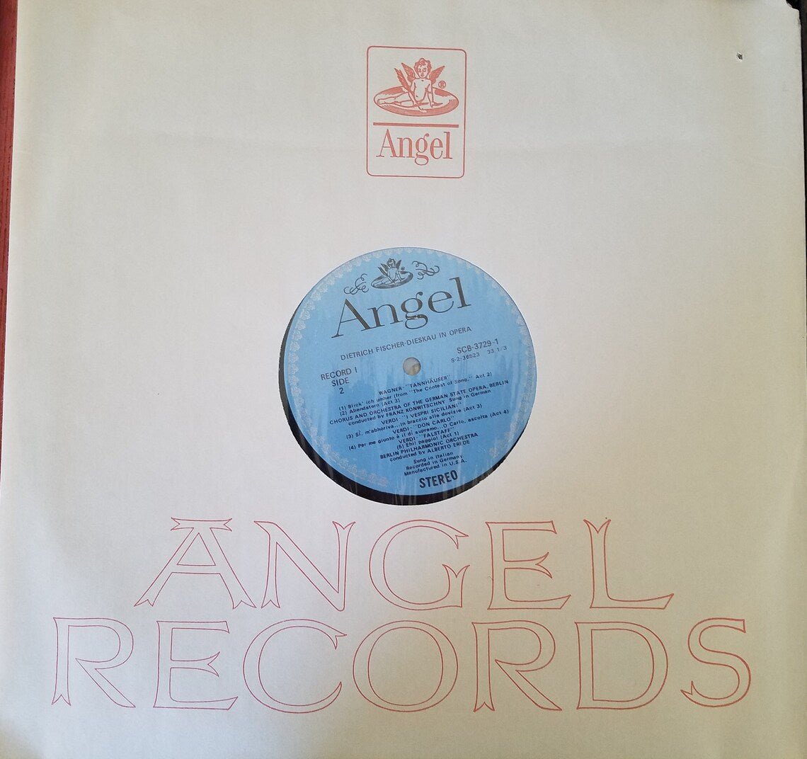 LP Record - Dietrich Fischer-Dieskau (1925 – 2012) Baritone