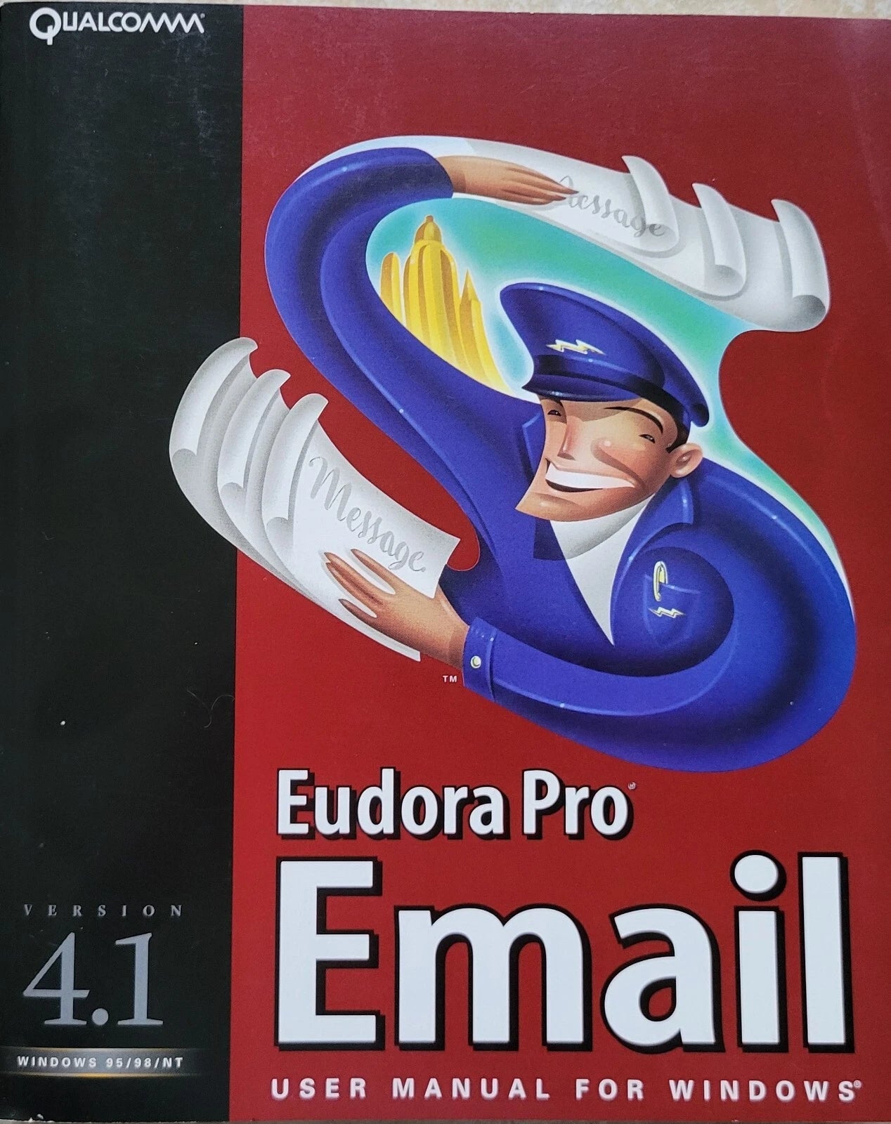 Vintage - Qualcomm: Eudora Pro Email - User Manual for Windows, ver 4.1