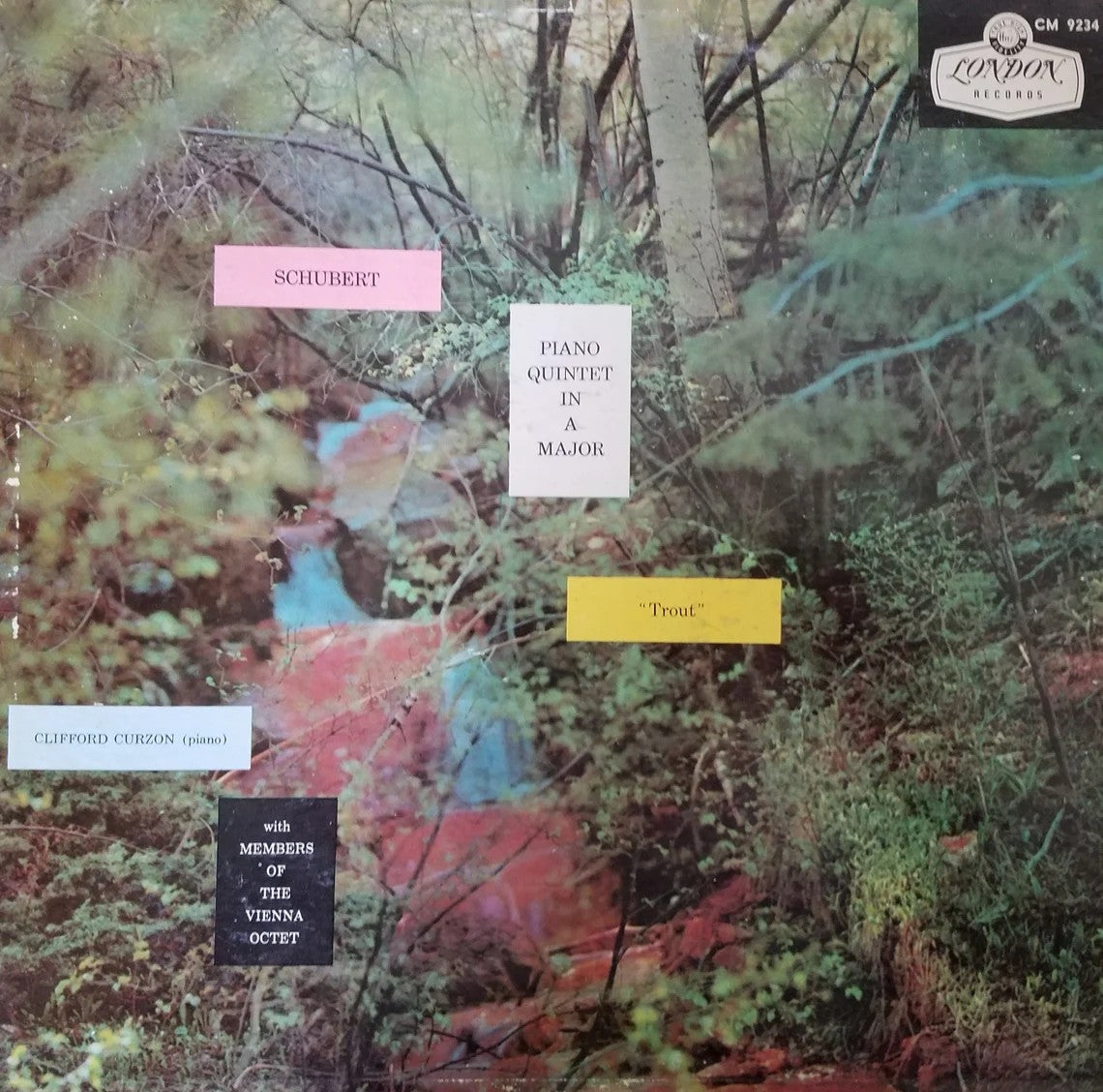 LP Record - Schubert: Piano Quintet in A major, Op. 114 “The Trout”