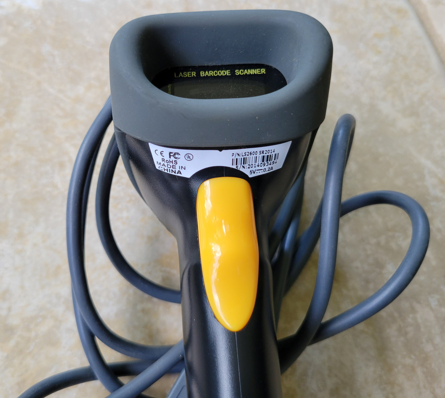 USB Laser Barcode Scanner