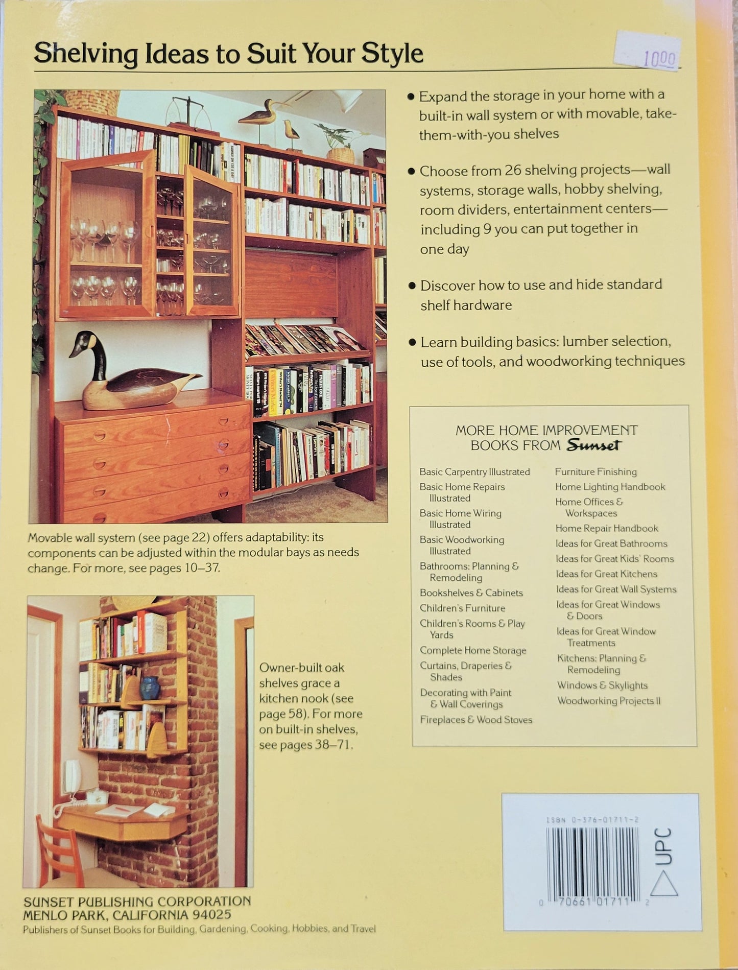 Wall Systems and Shelving - Sunset