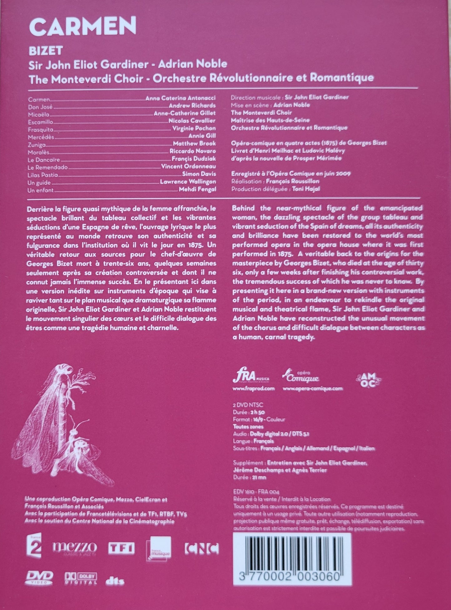 9. DVD - Georges Bizet - Carmen (Opera)