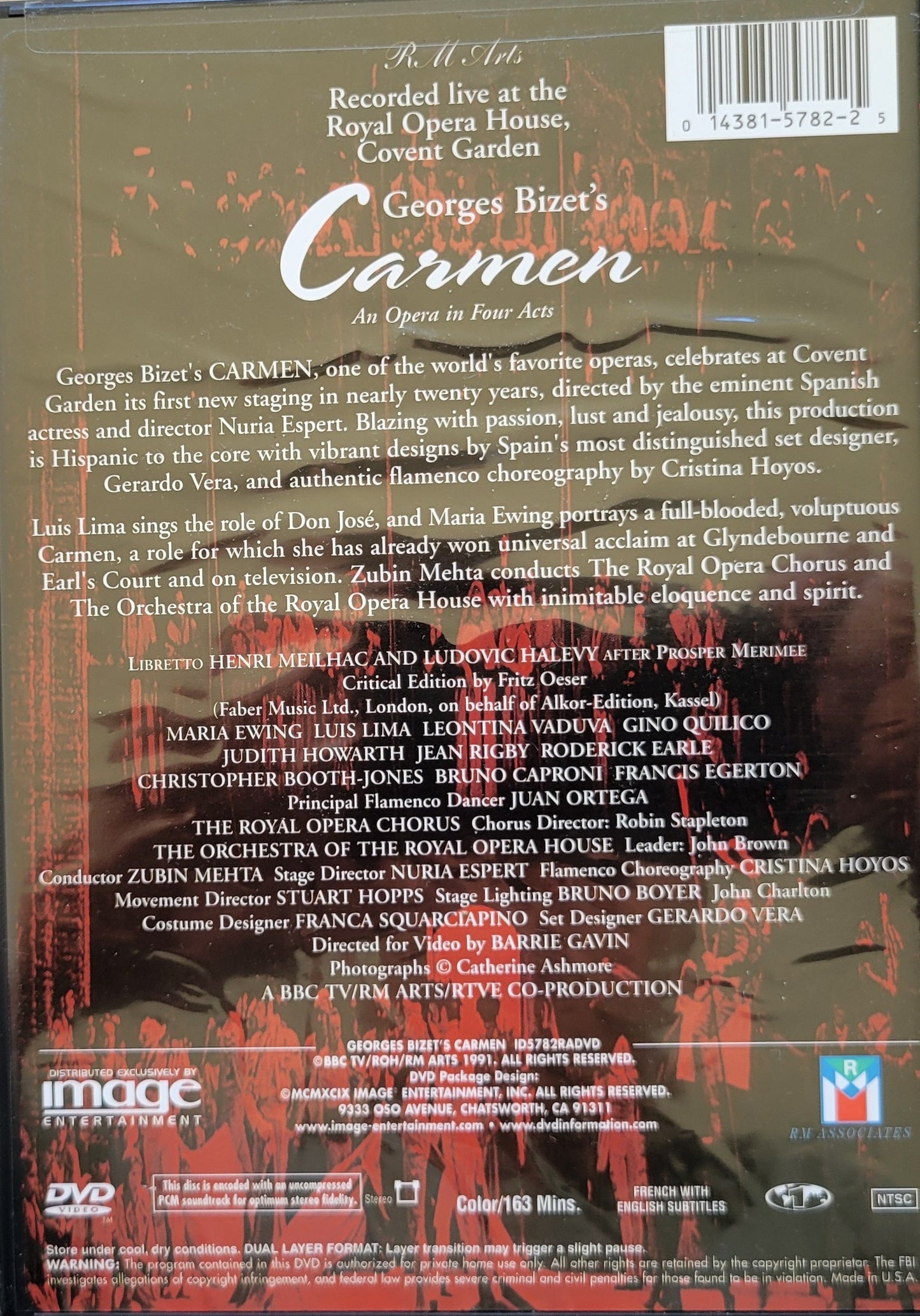 9. DVD - Georges Bizet: Carmen (Opera)