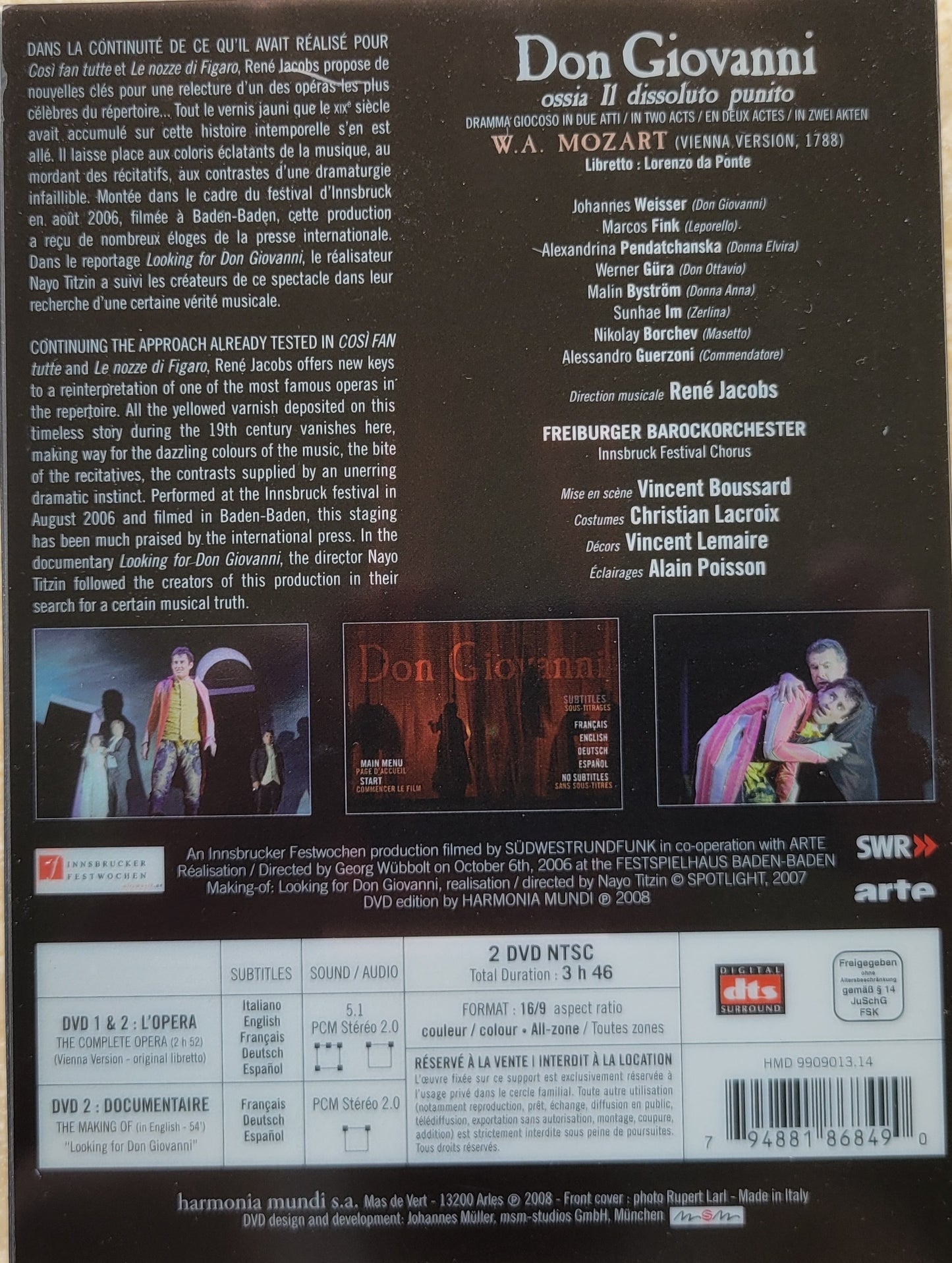 9. DVD - W. A. Mozart: Don Giovanni (Opera)