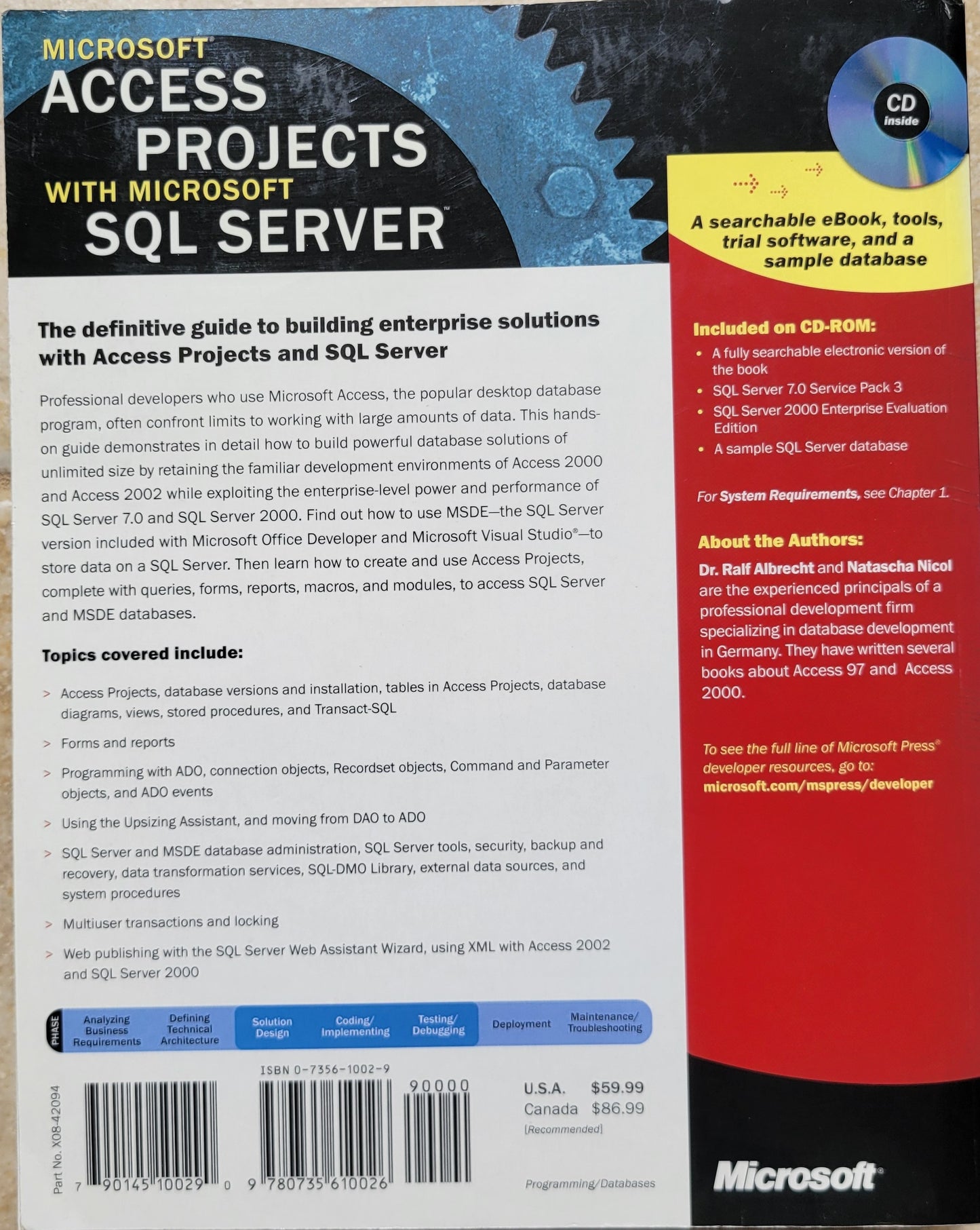 1. Microsoft Access Projects with Microsoft SQL Server