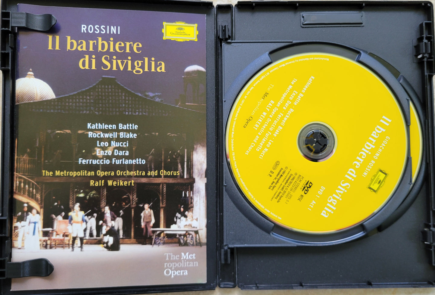 9. DVD - The Barber of Seville, Il barbiere di Siviglia (Opera)