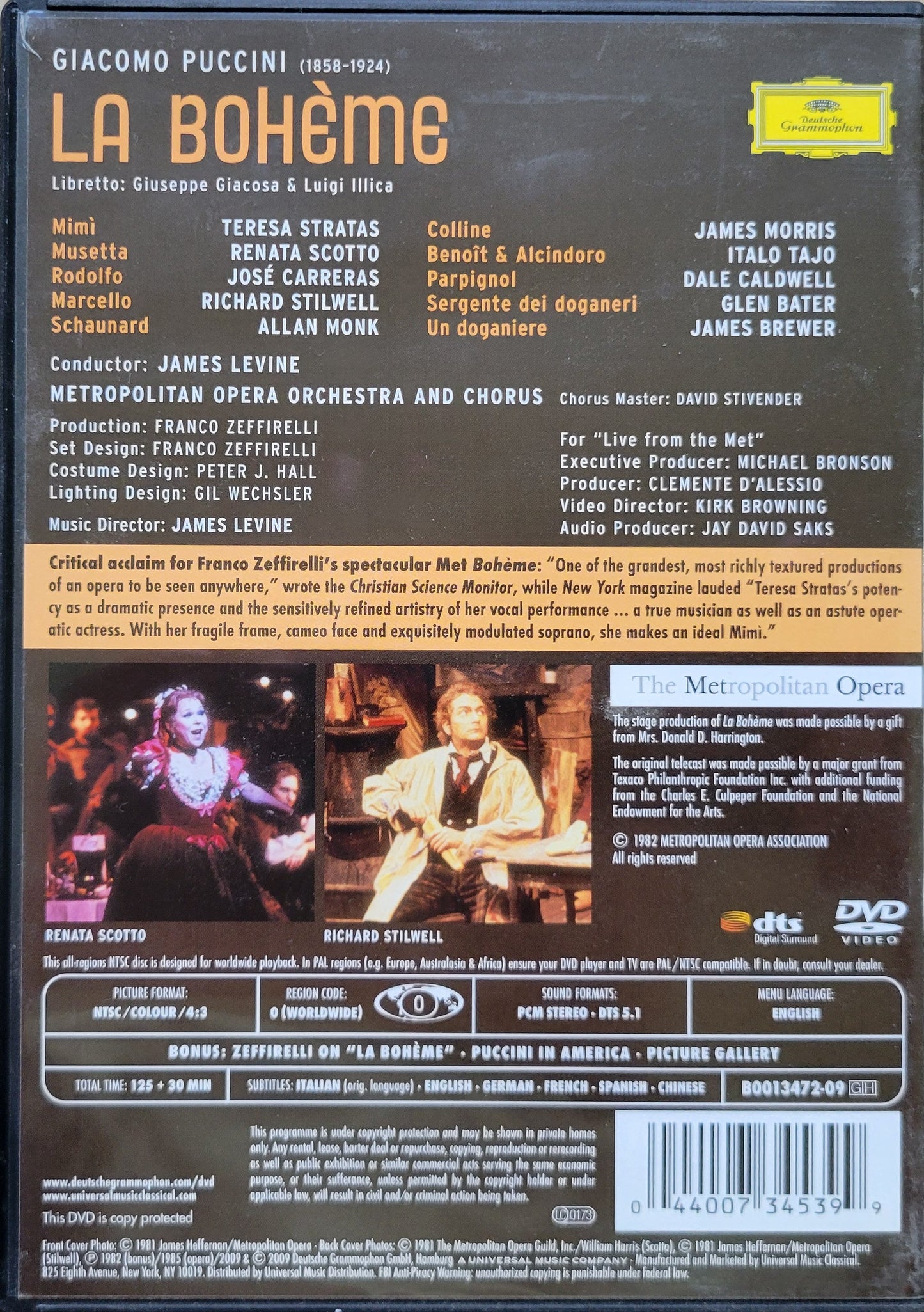 3. DVD - Puccini: La Boheme (Opera)