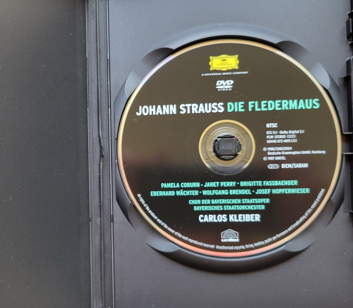 3. DVD - Johann Strauss: Die Fledermaus, The Bat (Opera)