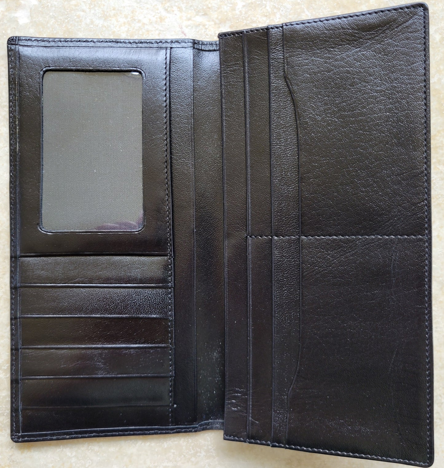 Men's Vynil Wallet - Black
