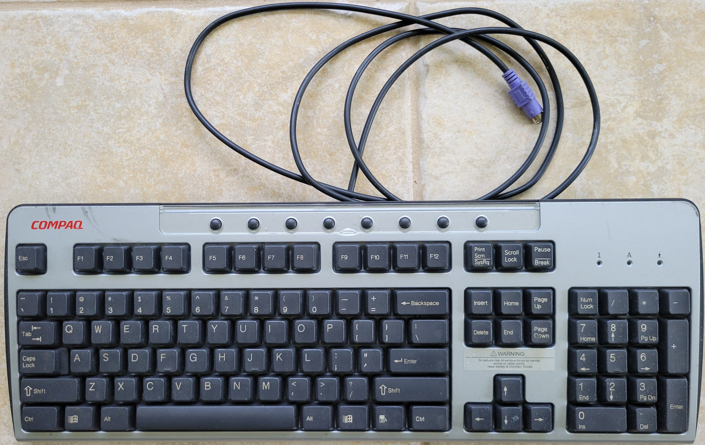 Vintage - COMPAQ PS/2 Keyboard