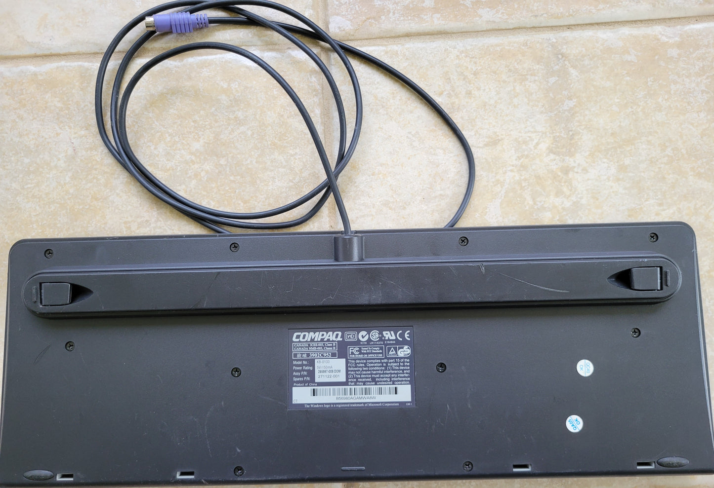 Vintage - COMPAQ PS/2 Keyboard
