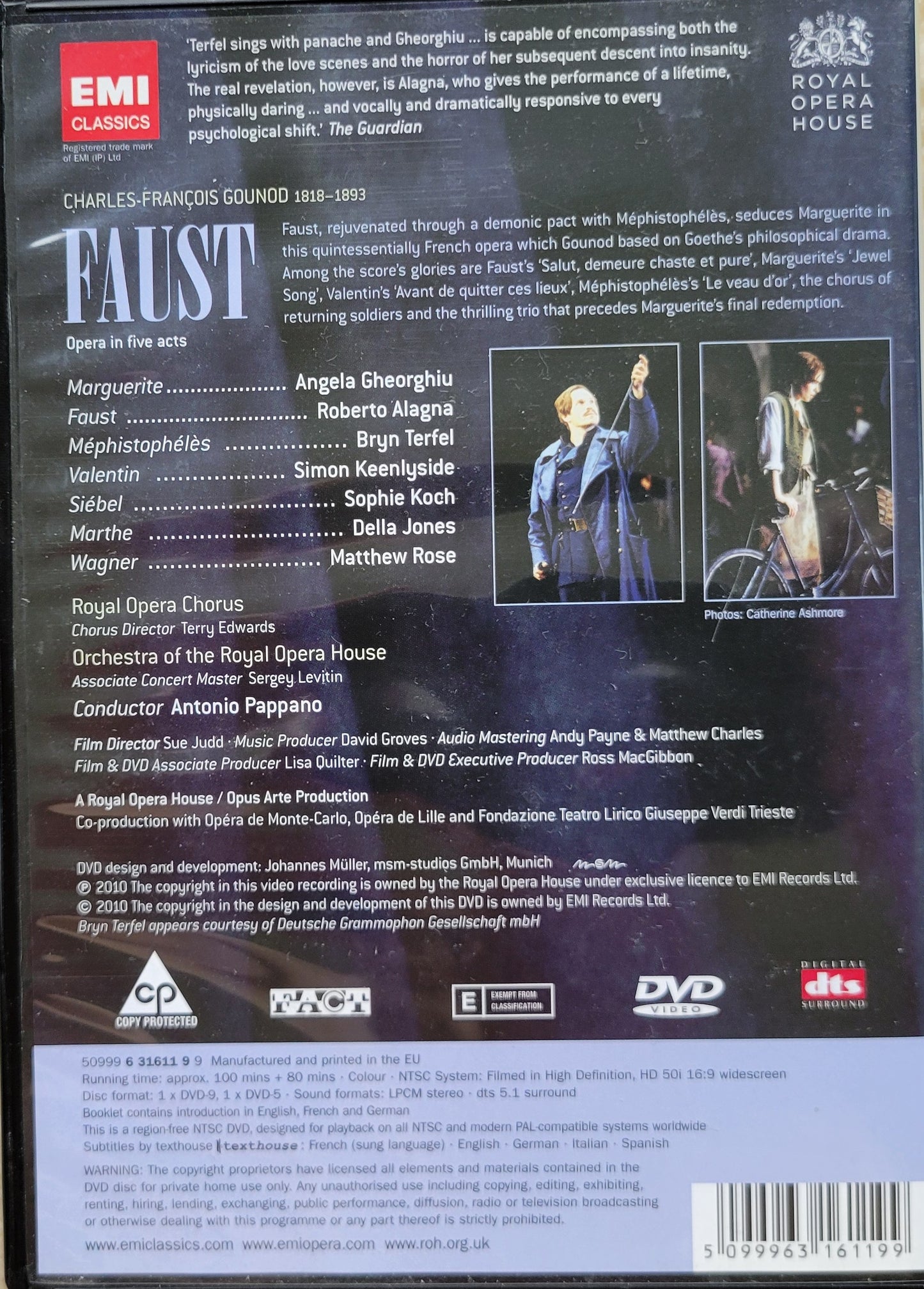 3. DVD - Gounod: Faust (Opera)