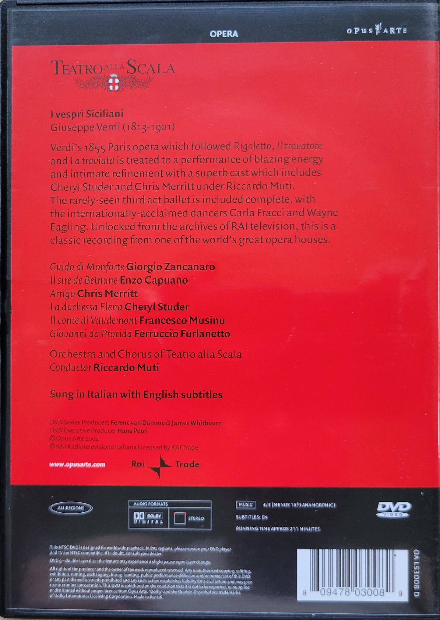 9. DVD - Giuseppe Verdi: I Vespri Siciliani (Opera)