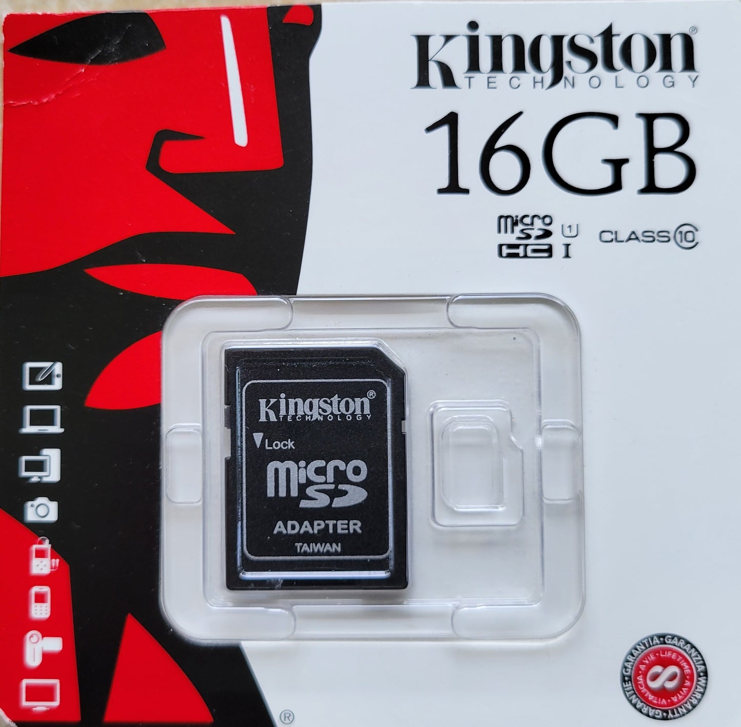 Kingston micro SD to SD SDHC SDXC Adapter, Fit 4GB 8GB 16GB 32GB 64GB
