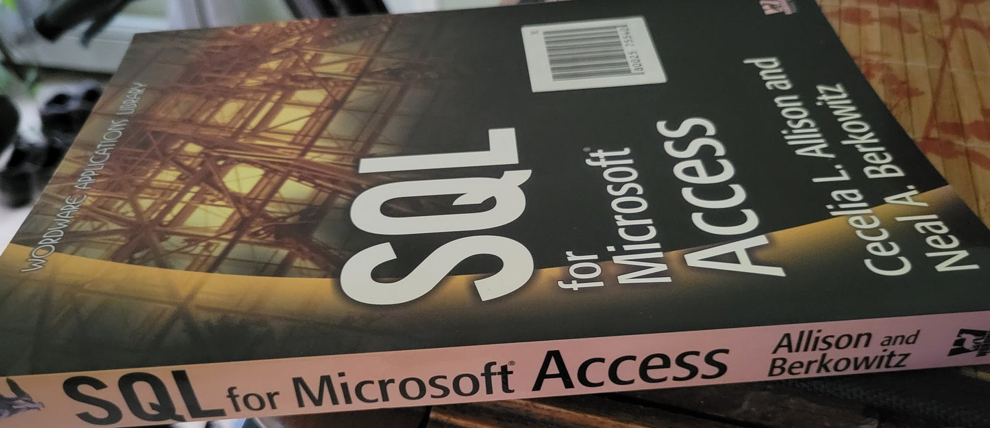 Vintage - SQL for Microsoft Access - Paperback