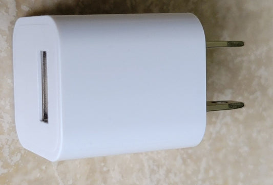 USB Wall Charger Adapter for Cell Phones - White