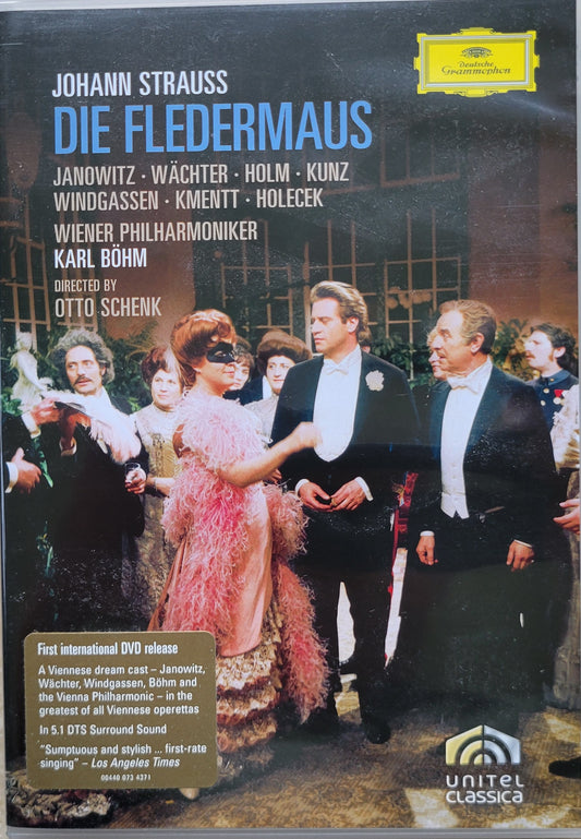 9. DVD - Johann Strauss: Die Fledermaus, The Bat (Opera)