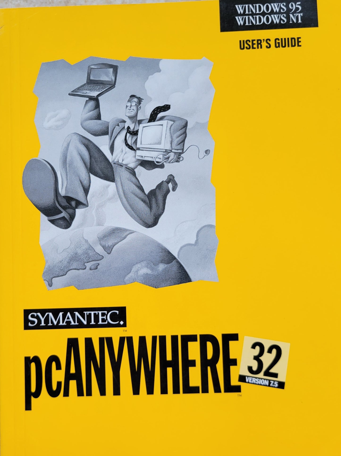 Vintage - SYMANTEC pcAnywhere User's Guide - 32 version 7.5, 1996