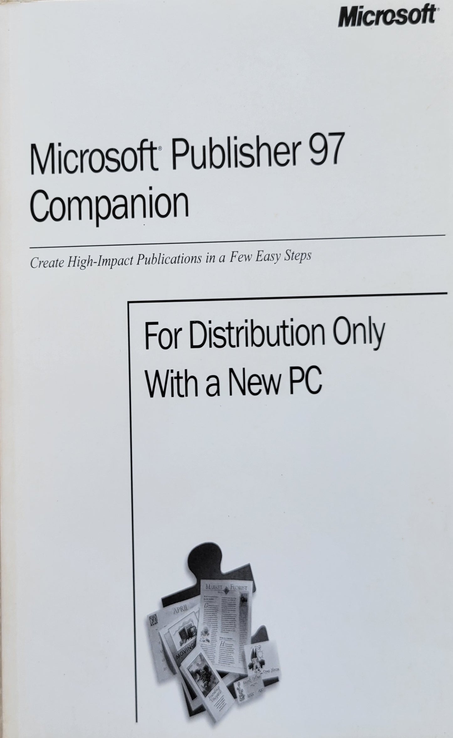 Vintage - Microsoft Publisher 97 Companion, 1996