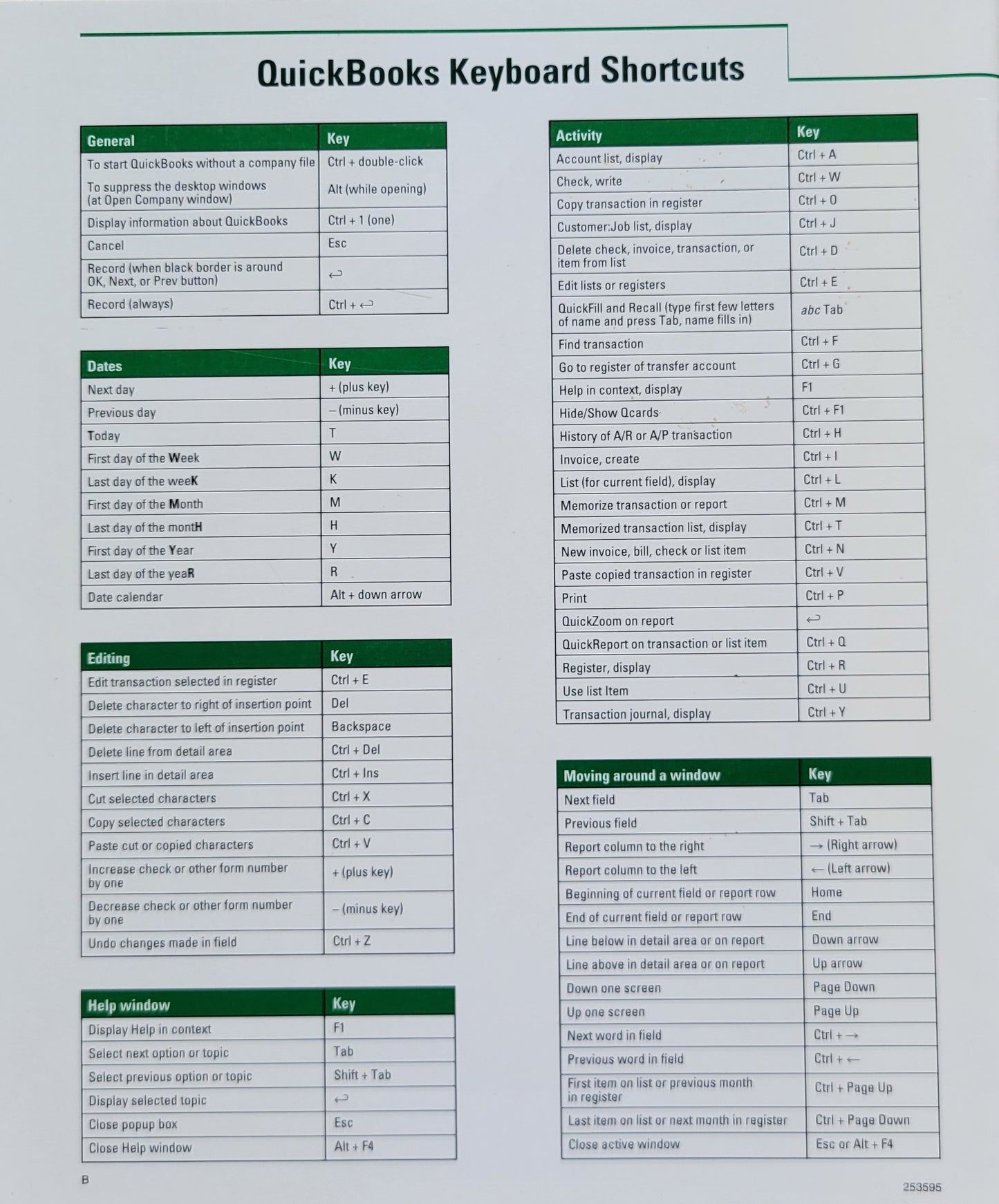 Vintage - QuickBooks 99, Installation and Conversion Guide