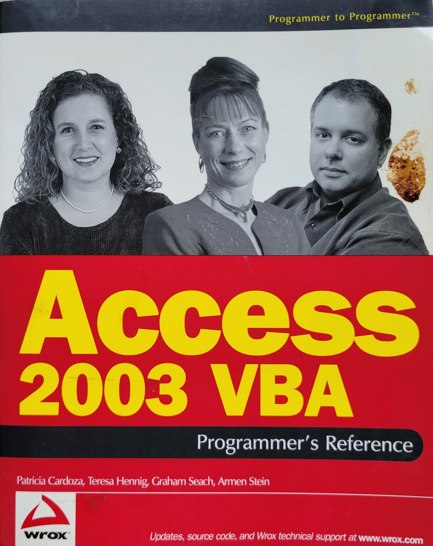 Microsoft Access 2003 VBA Programmer's Reference