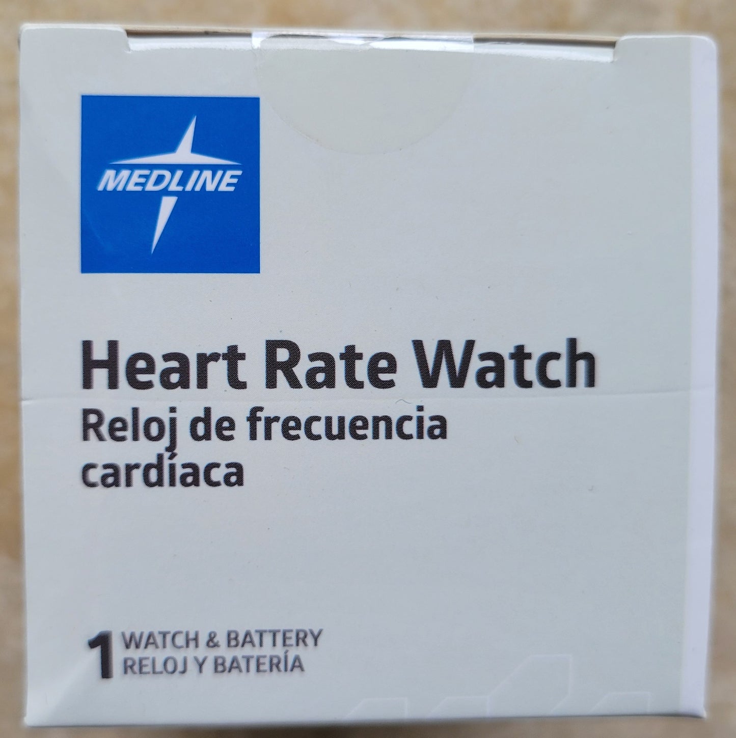 Medline Heart Rate Watch Monitor Pedometer Stopwatch