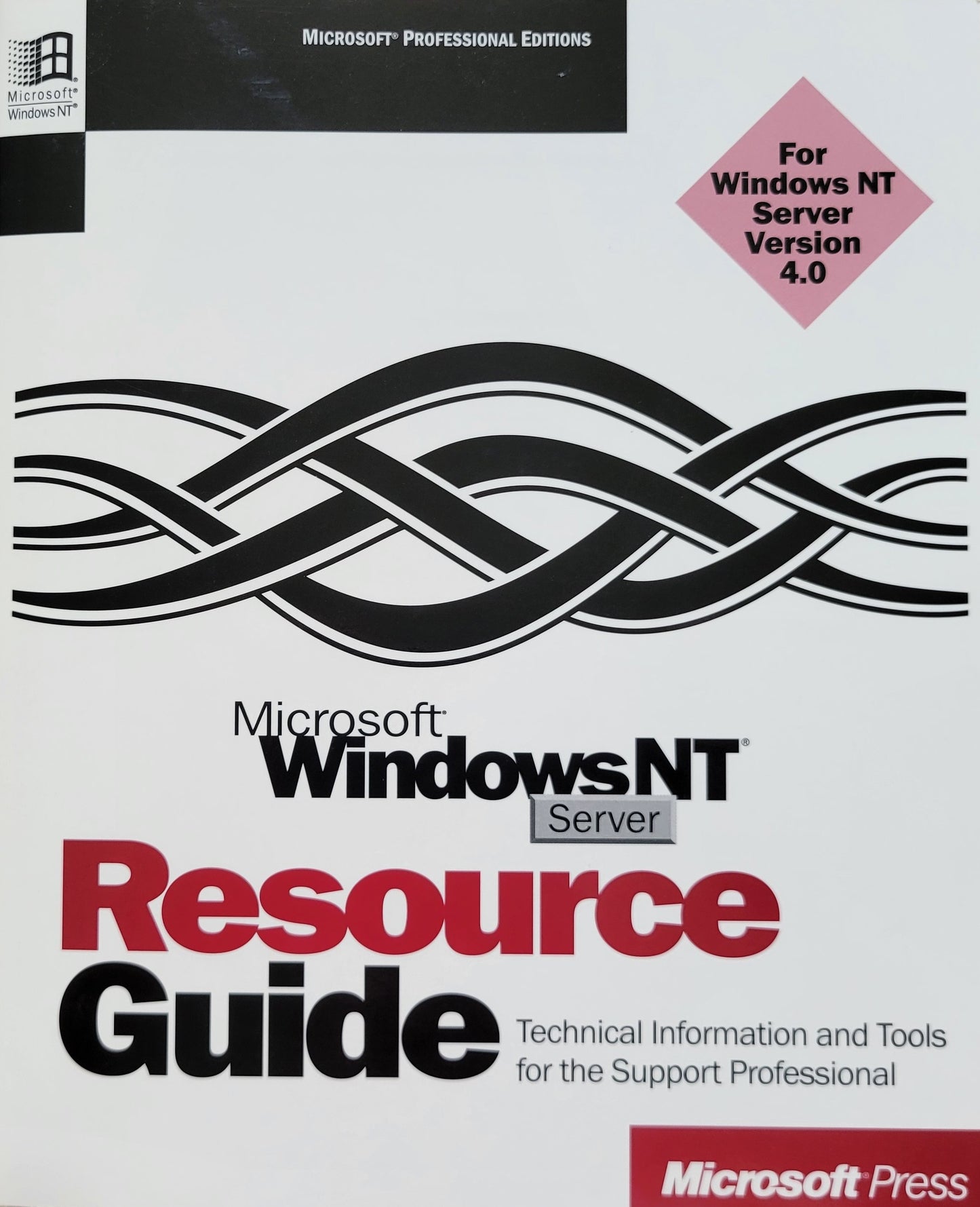 Vintage Book - Microsoft Windows NT Resource Guide, 1996