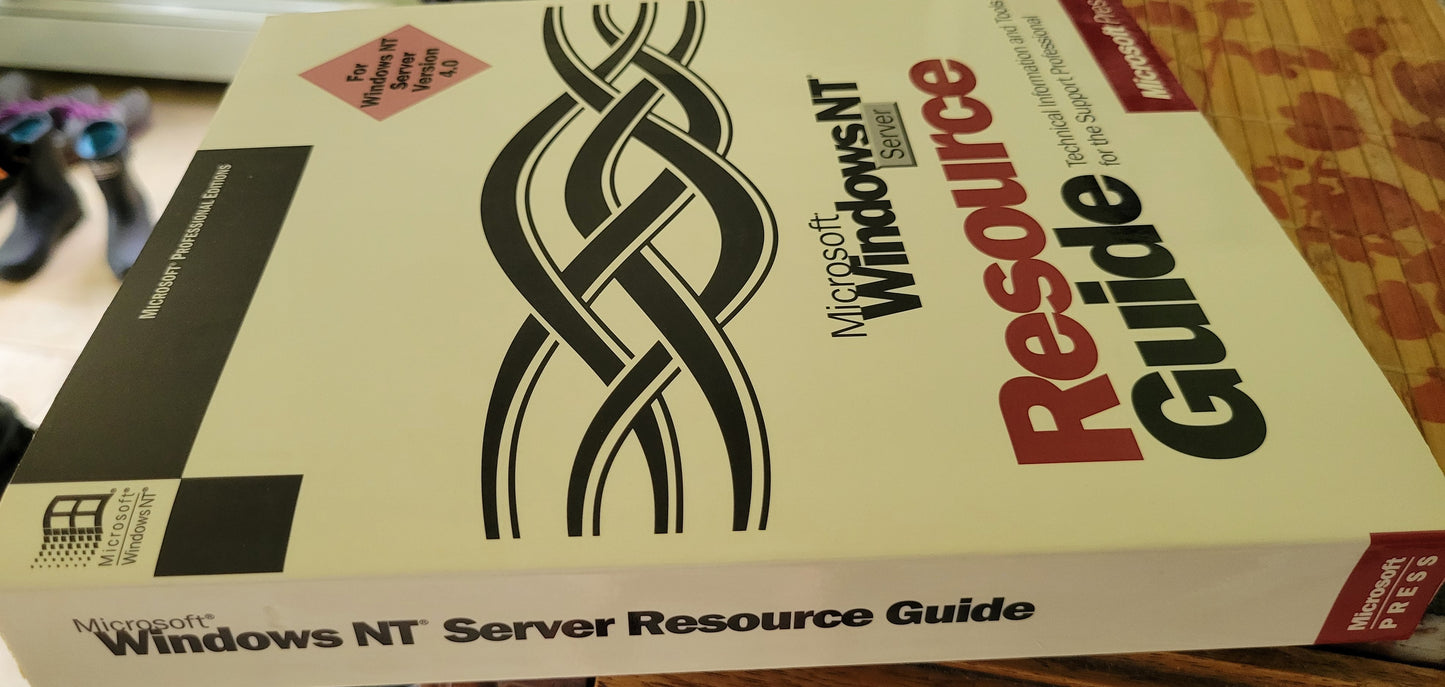 Vintage Book - Microsoft Windows NT Resource Guide, 1996