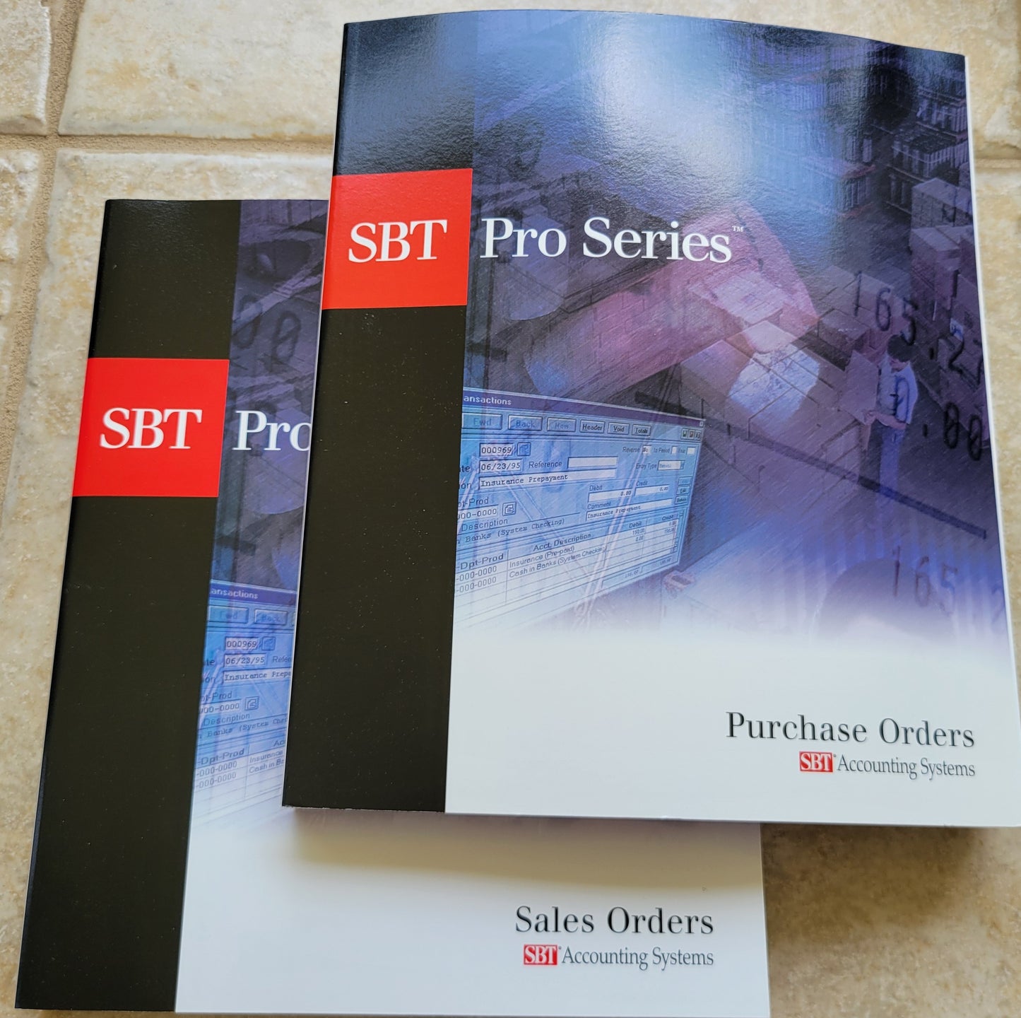 Vintage - SBT Pro Series, Sales Orders and Purchase Orders