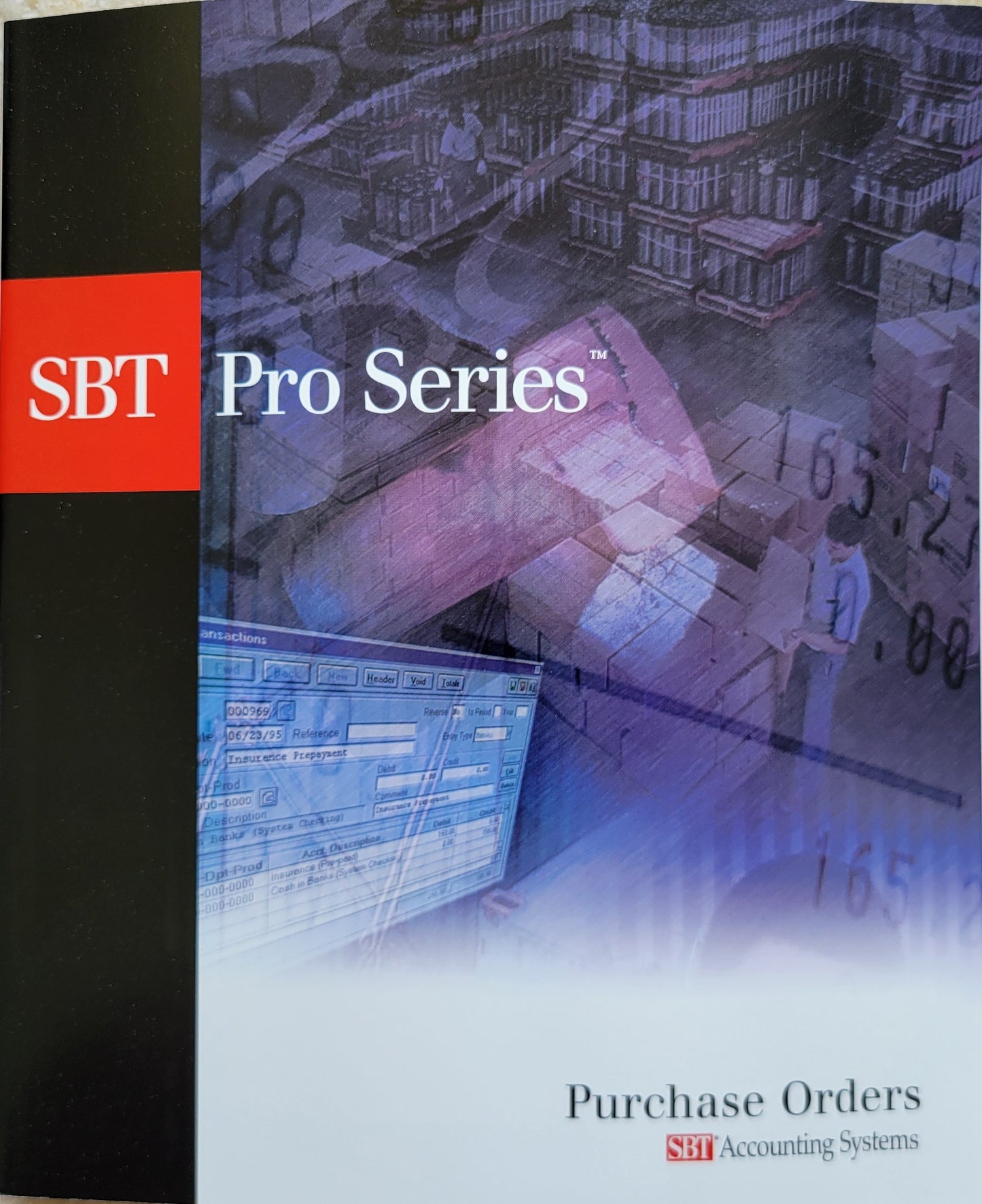 Vintage - SBT Pro Series, Sales Orders and Purchase Orders