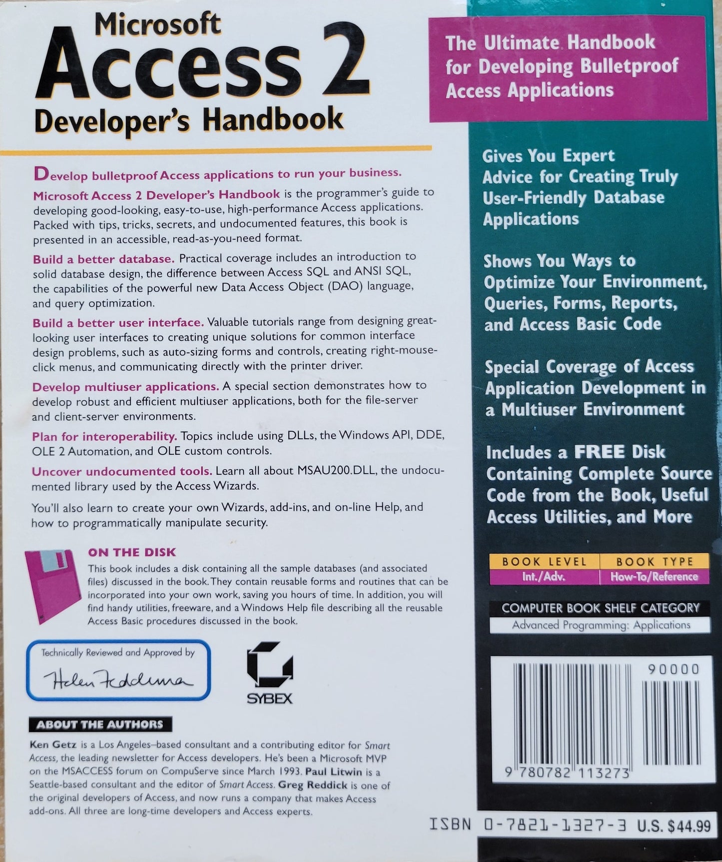 Vintage - Microsoft Access 2 Developer's Handbook