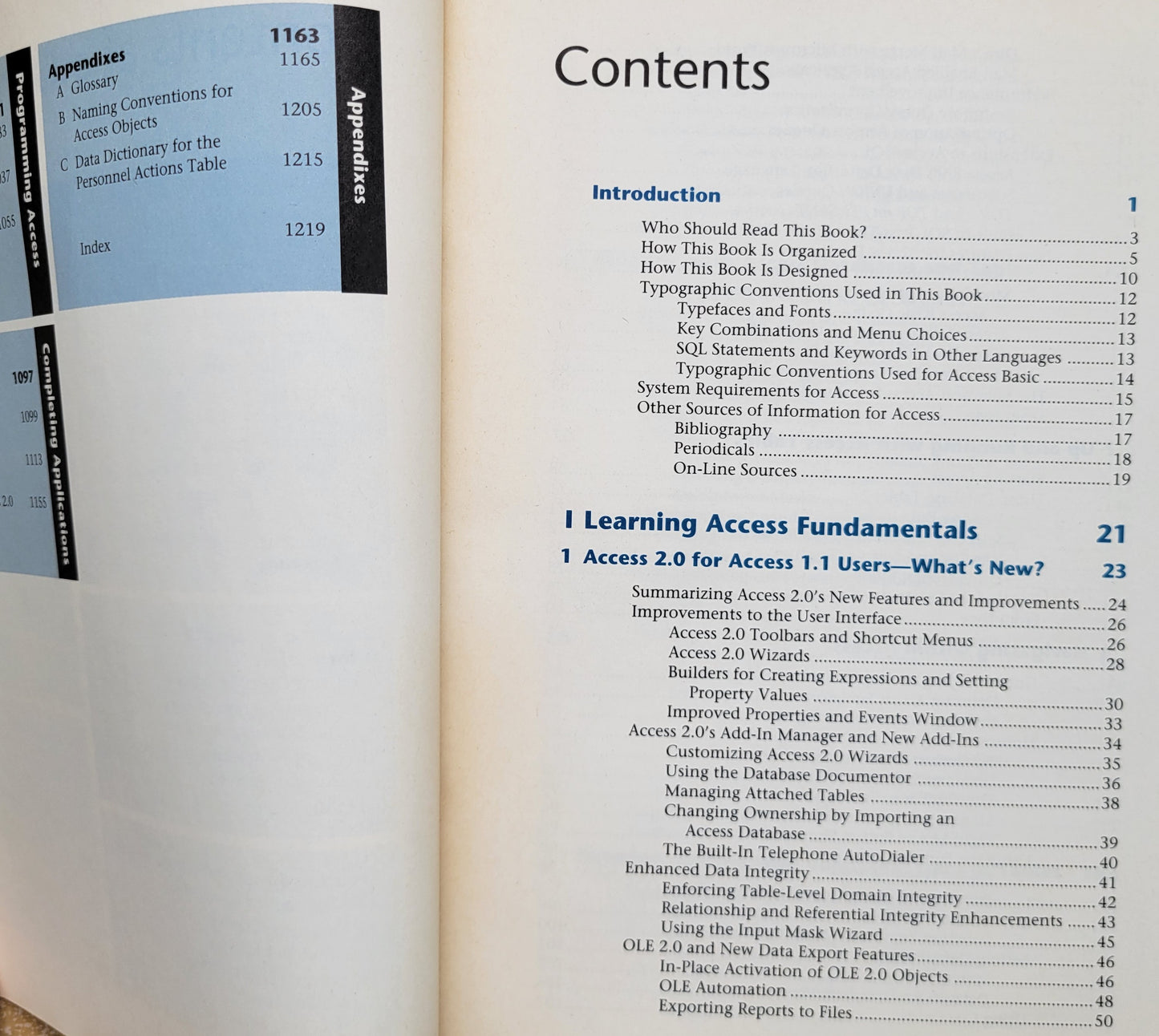 Vintage - Using Microsoft Access 2 for Windows