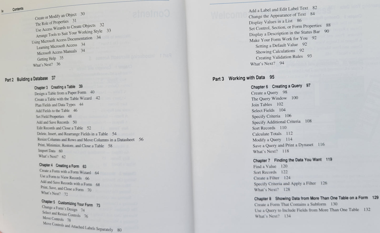 Vintage - Microsoft Access Getting Started for Microsoft Office