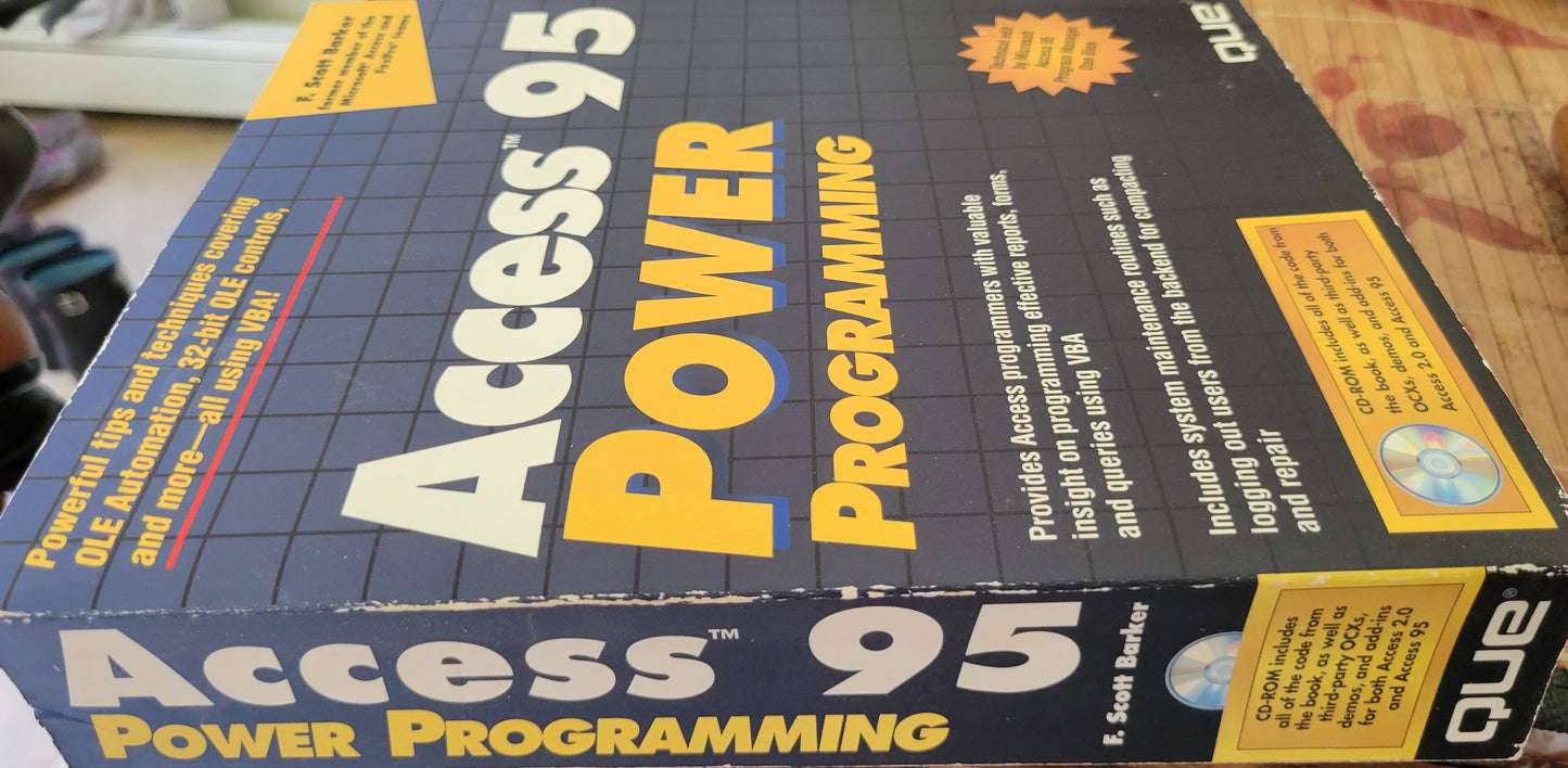 Vintage - Microsoft Access 95 Power Programming