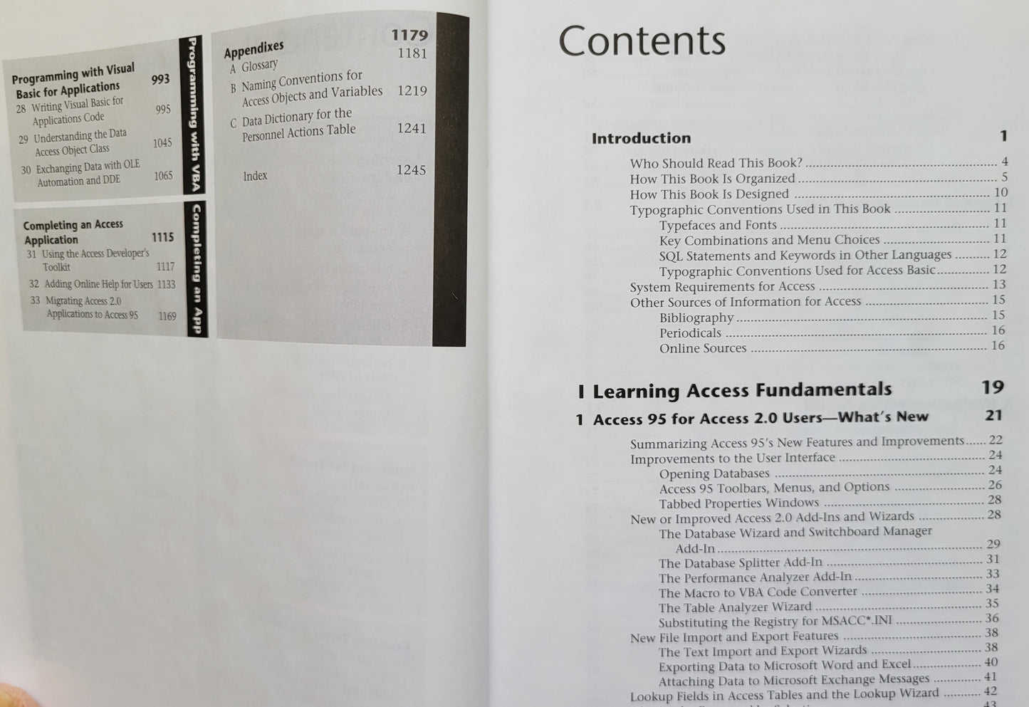 Vintage - Using Microsoft Access 95 Special Edition